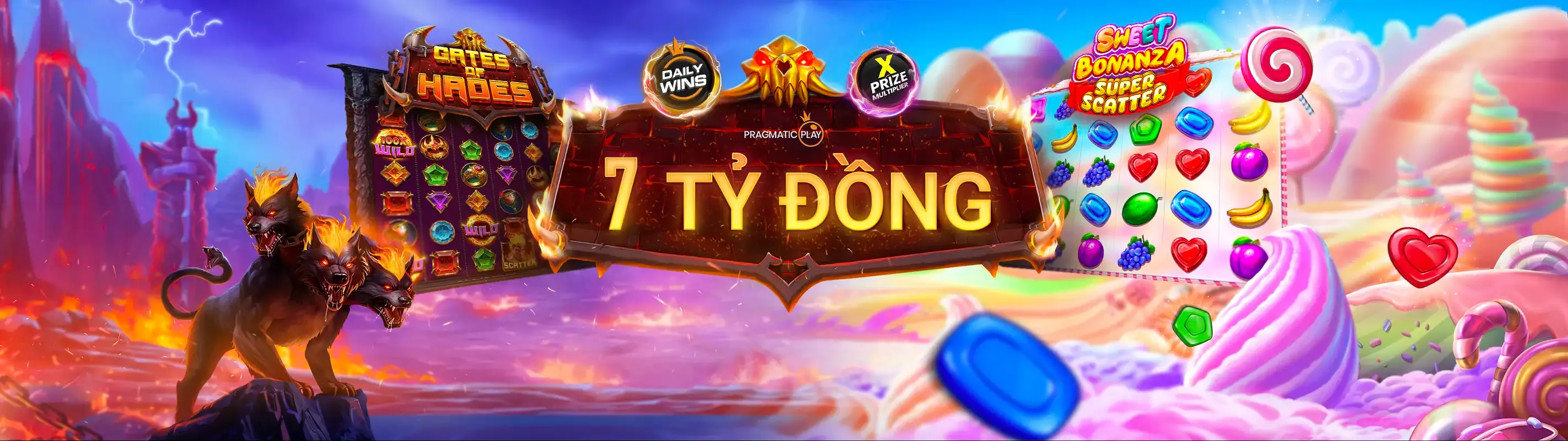 Hình ảnh chiến thắng jackpot lớn tại 9bet link, với tiền vàng và biểu tượng slot rực rỡ
